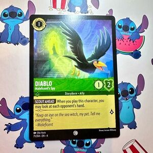 diablo 71/204 [sleeping beauty] - common — disney lorcana: ursula’s return